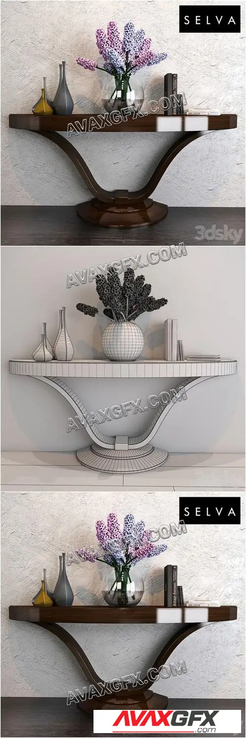Selva Victoria consolle Art.4031 - 3D Model