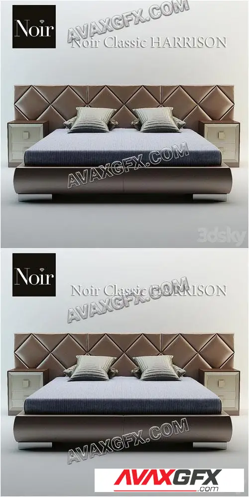 Noir Classic Harrison - 3D Model