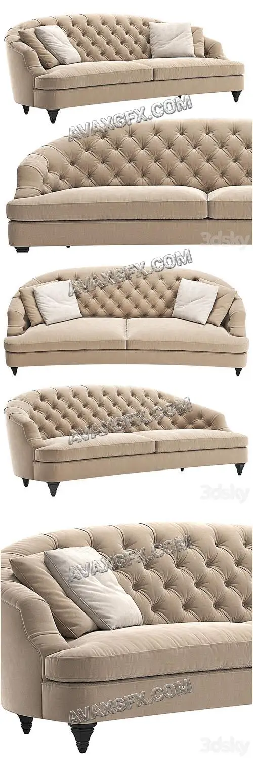 Savon sofa Tosconova - 3D Model
