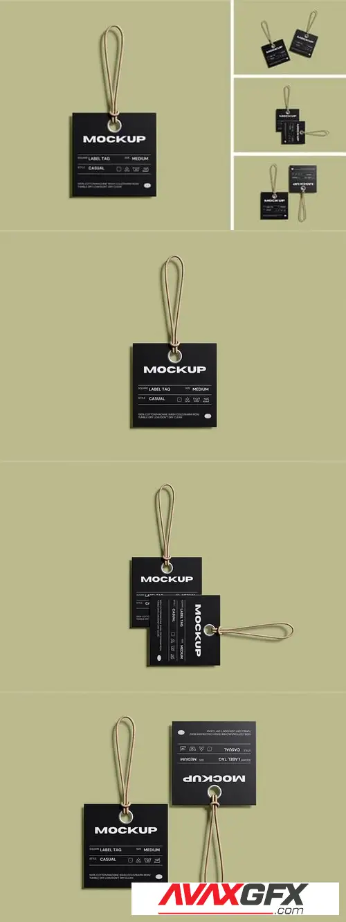 Label Tag Mockup T7DQAX6