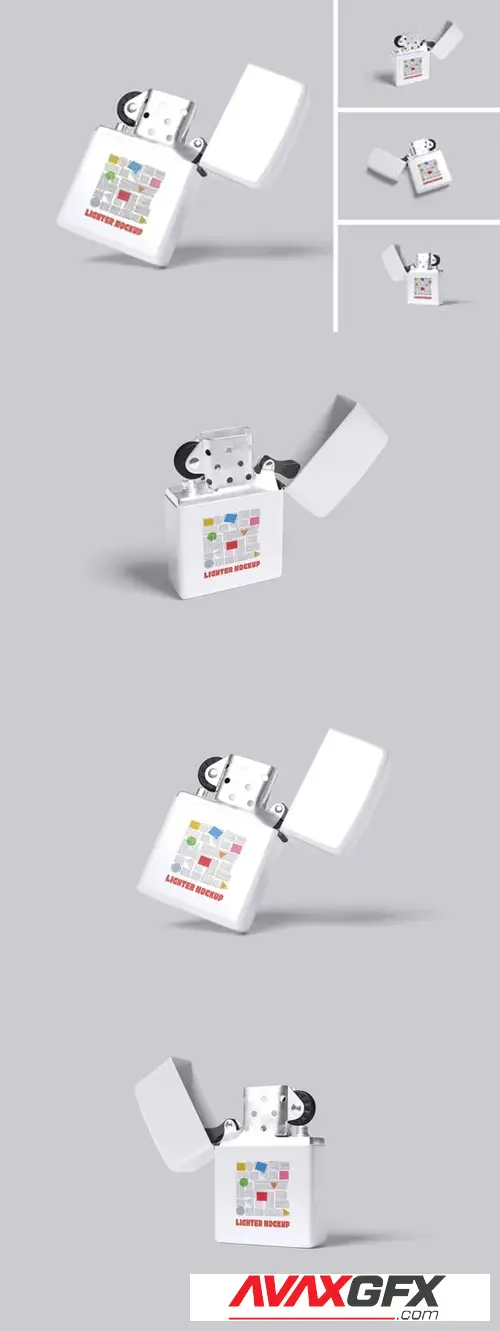 Lighters Mockups CMD9GZD