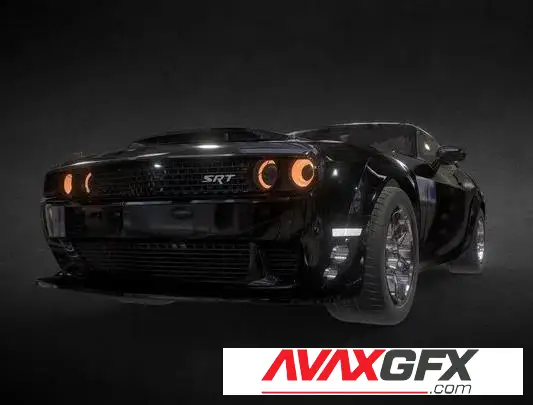Dodge Challenger SRT Demon Carbon 2019 (PBR)