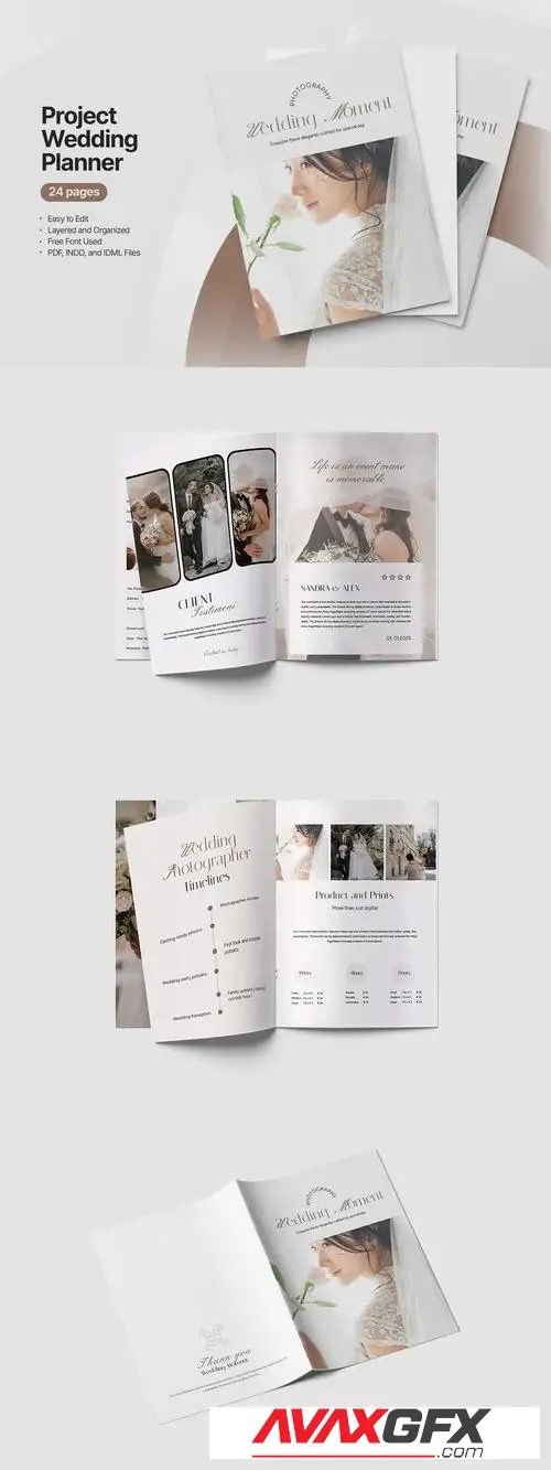 Project Wedding Planner Template 7KCXHKV