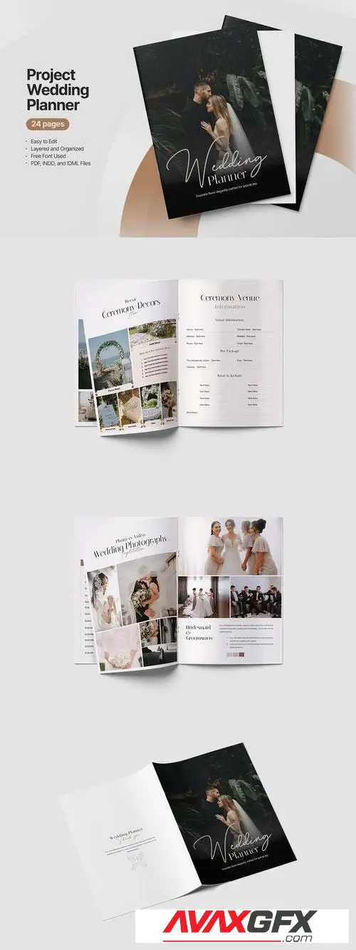 Project Wedding Planner Template B8LAFJC