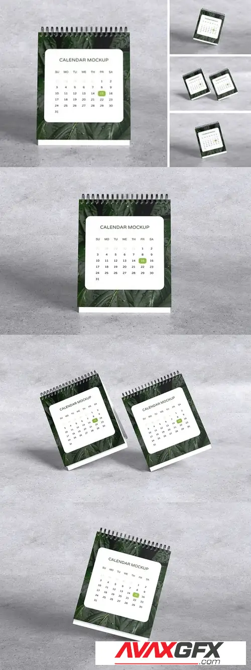 Calendar Mockup 3SAUB7A