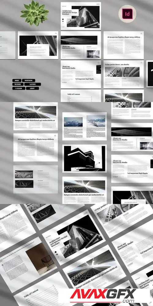 Architecture Portfolio Template DHAUGJ4