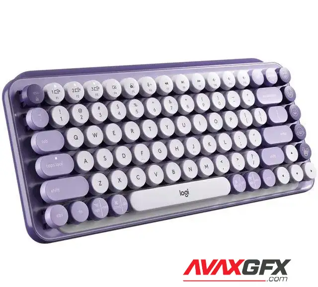 Pop Keys Wireless Keyboard set by Logitech - 3D Model