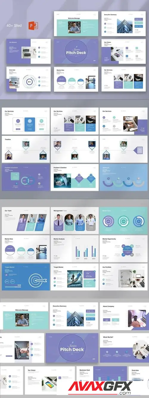 Investor Pitch-Deck Presentation Template AZFFJN8