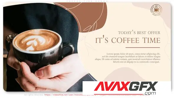 Coffee Time Promo 48998266 Videohive