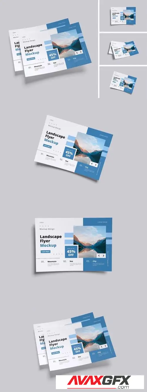 Landscape Flyer Mockup 7RTWRJQ