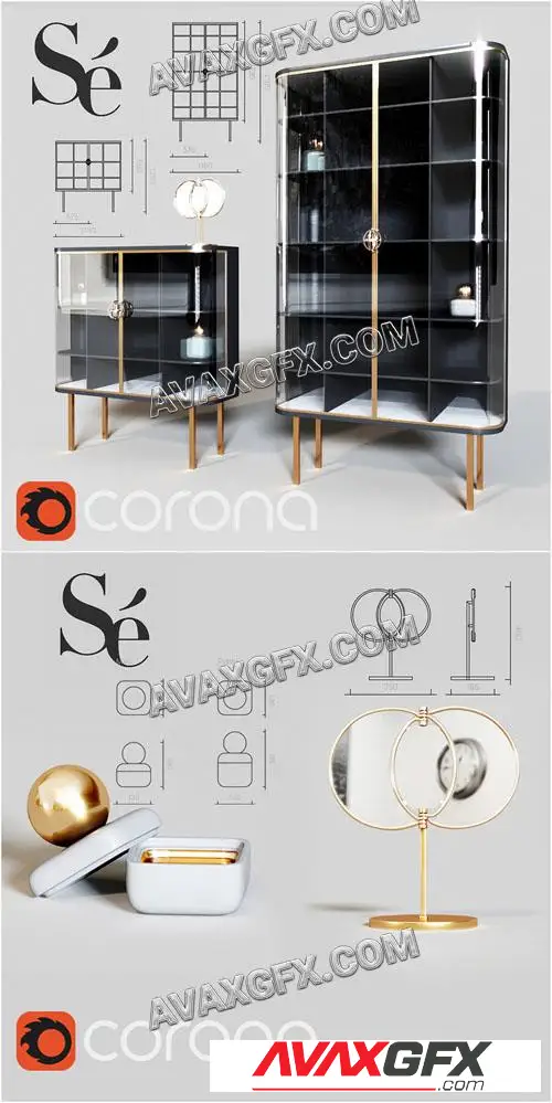 Se-collections-Loyalty Cabinet - 3D Model