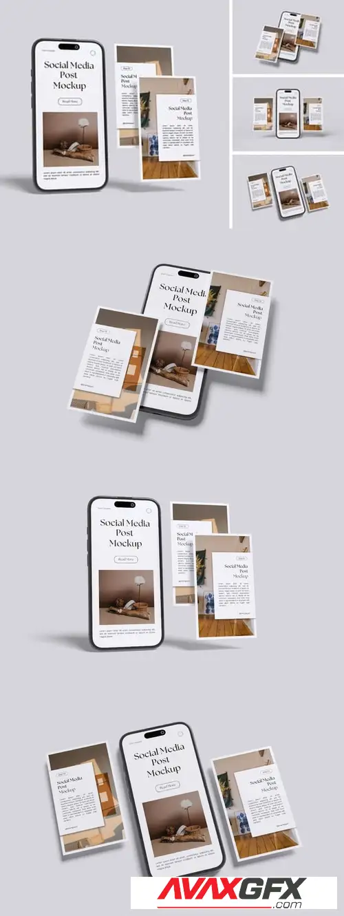 Social Media Post Mockup 9JDJ3PF