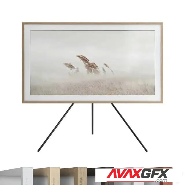 Samsung Class The Frame ArtMode QLED 4K HDR Smart TV (2020) - 3D Model