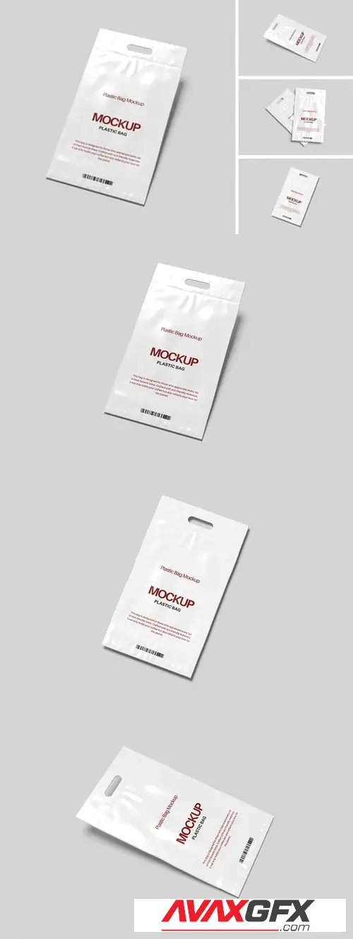 Plastic Bag Mockup UZ2A7YU