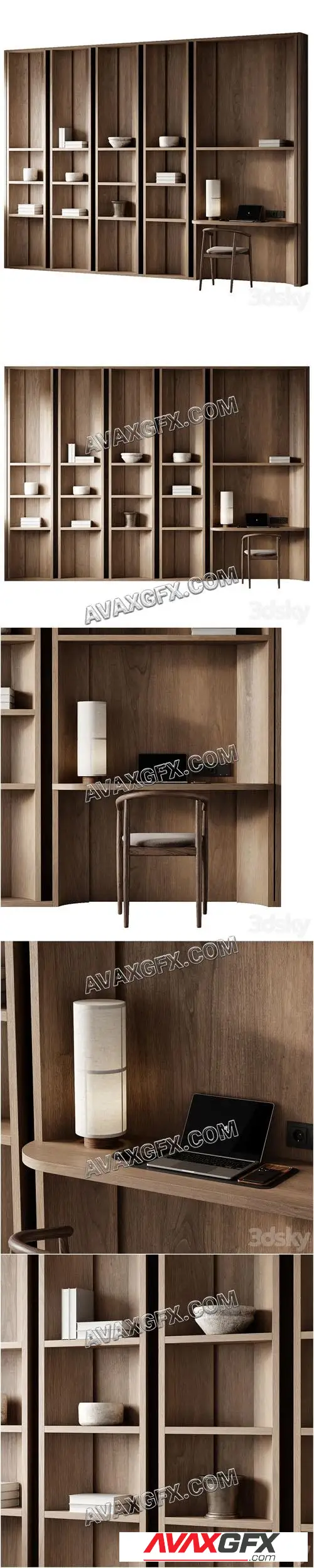 Workplace 9 - 3D Model