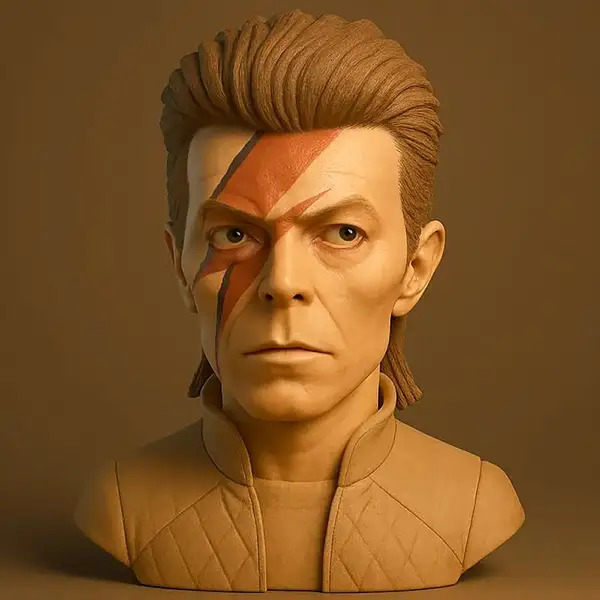 David Bowie – 3D Print