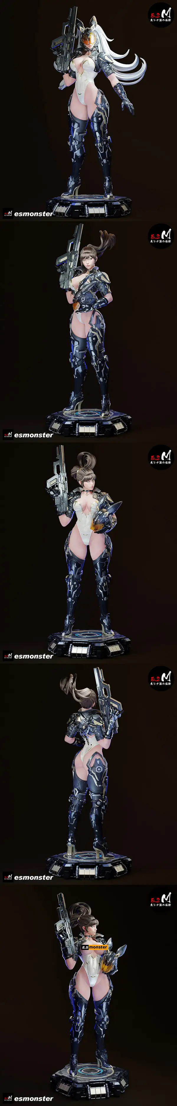 E.S Monster – Ultimate Bunny – The First Descendant – 3D Print