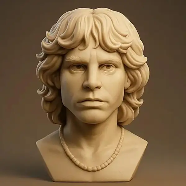 Jim Morrison – 3D Print