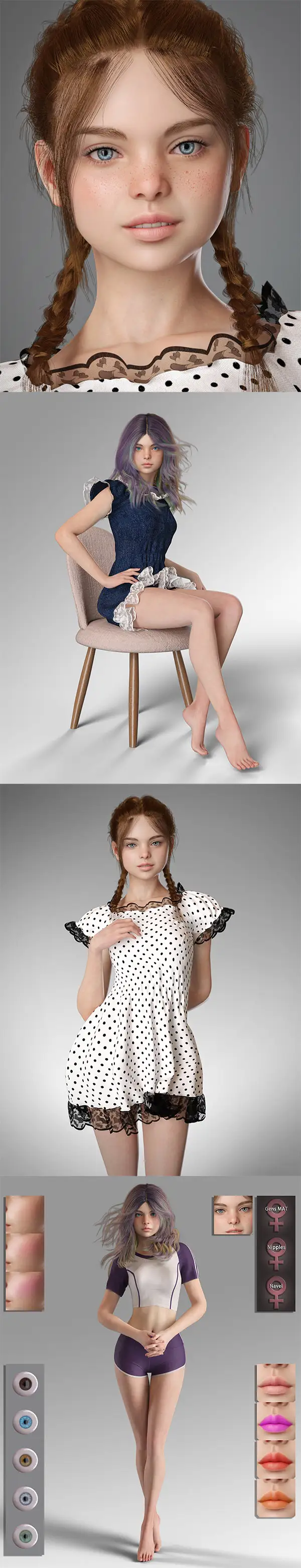 MB Ranice for Genesis 9 Feminine