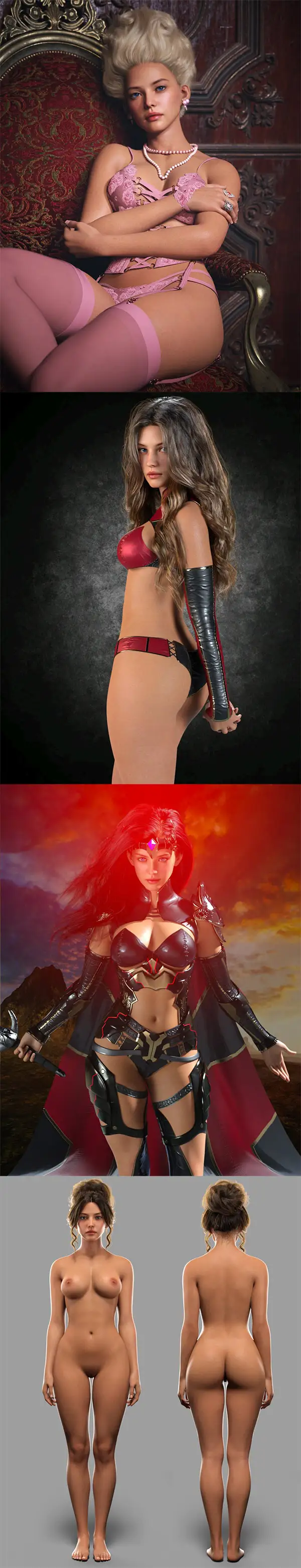 MSO Sloane HD for Genesis 9 Feminine