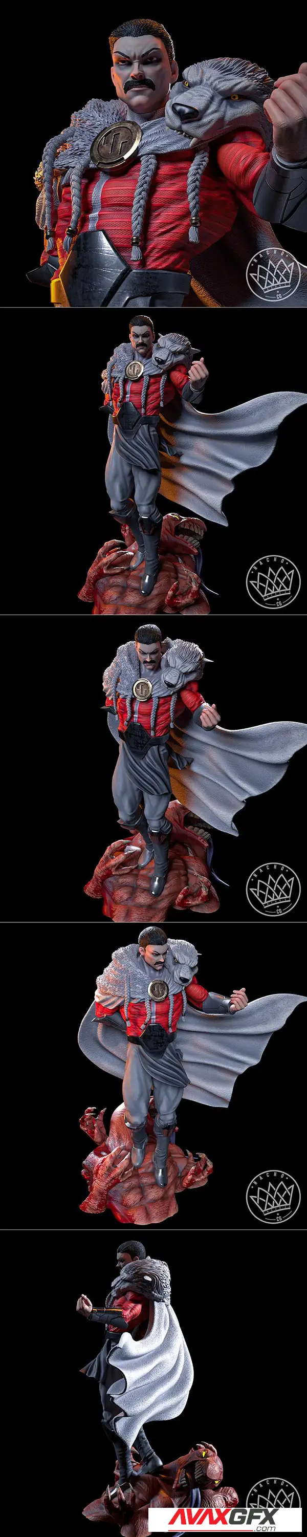 Nacho CG – Thragg from Invincible Statue – 3D Print