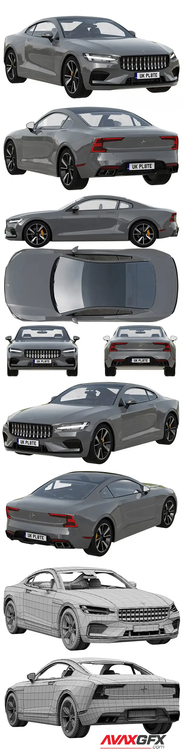 Polestar 1 3D Model