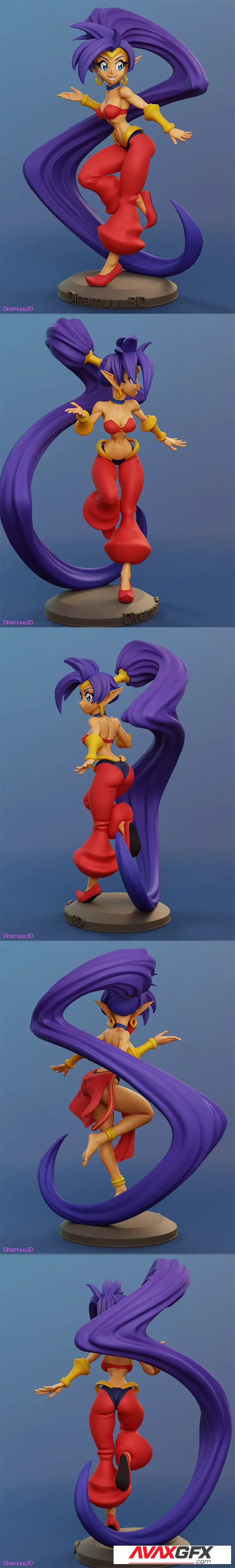 Shantae – 3D Print