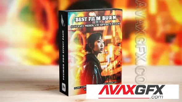 Best Film Burn Transition Pack for DaVinci Resolve 56731442