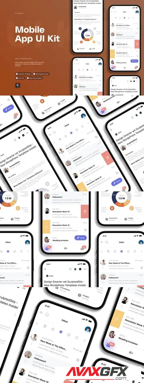 Download Email Marketing - Mobile App UI Ki FMH8CTM