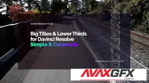 Big Titles & Lower Thirds I Davinci Resolve 57933476