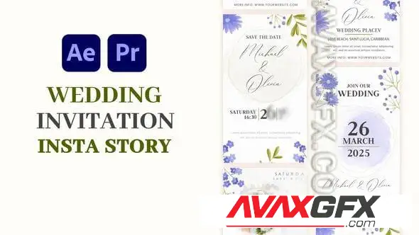 Wedding Invitation Instagram Story 57990036 Videohive