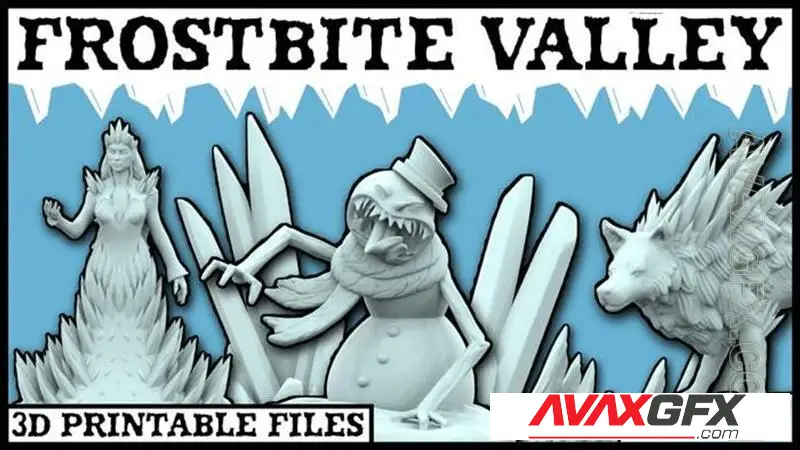 Frostbite Valley - STL 3D Model