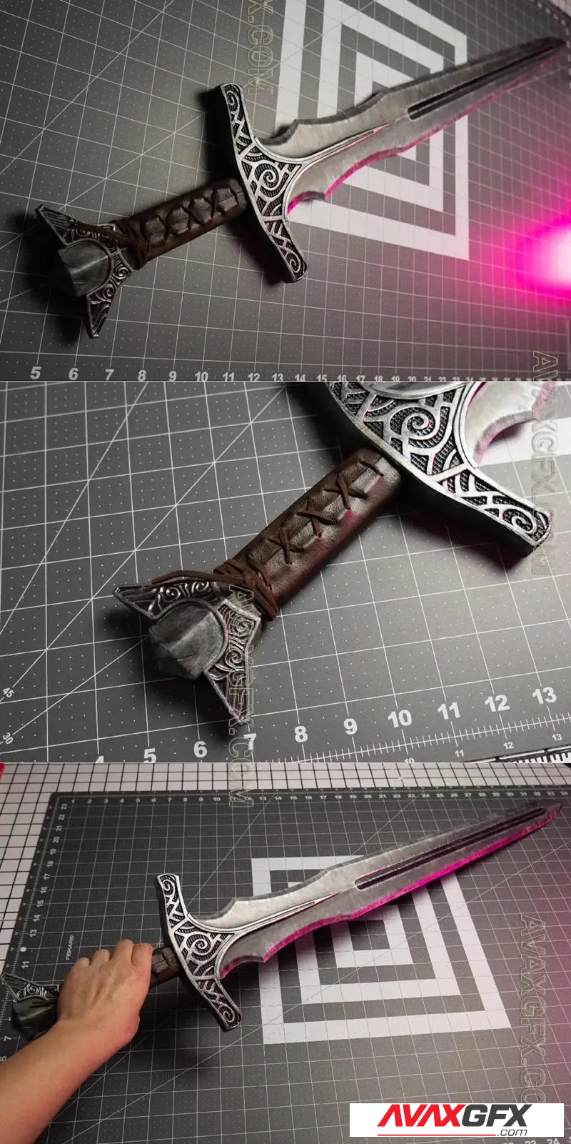 Steel Sword from Skyrim - STL 3D Model