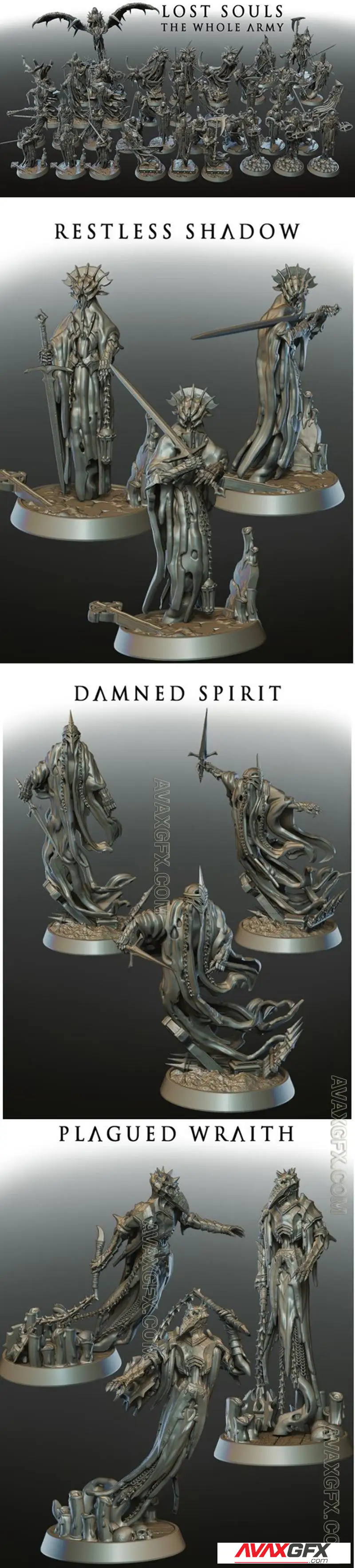 Lost Souls - Mordor - STL 3D Model