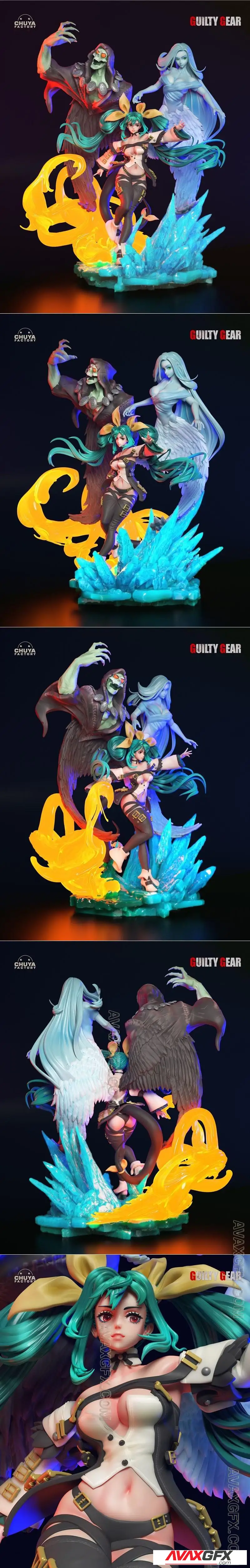 Hybris Studios - Zenless Zone Zero - Hoshimi Miyabi - STL 3D Model
