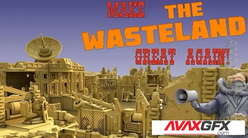 Great Wasteland - STL 3D Model