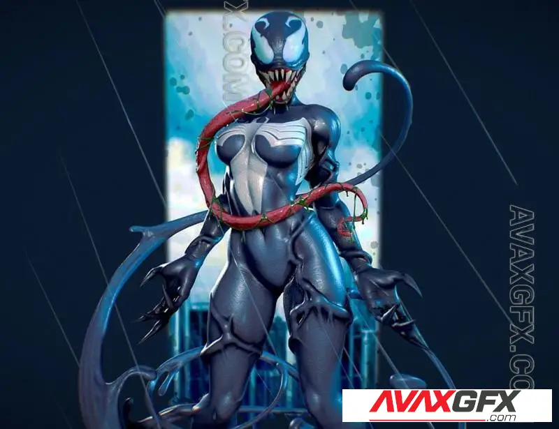 Gwenom - STL 3D Model
