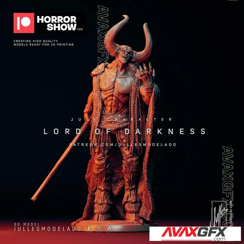 Lord of Darkness - STL 3D Model