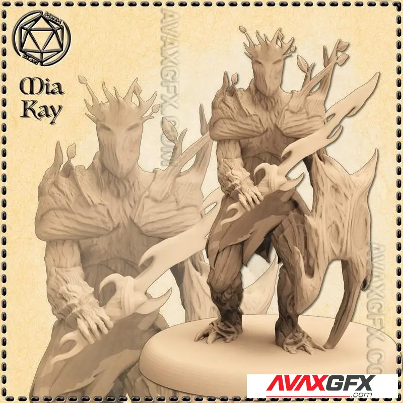 M3DM - Tree God - STL 3D Model