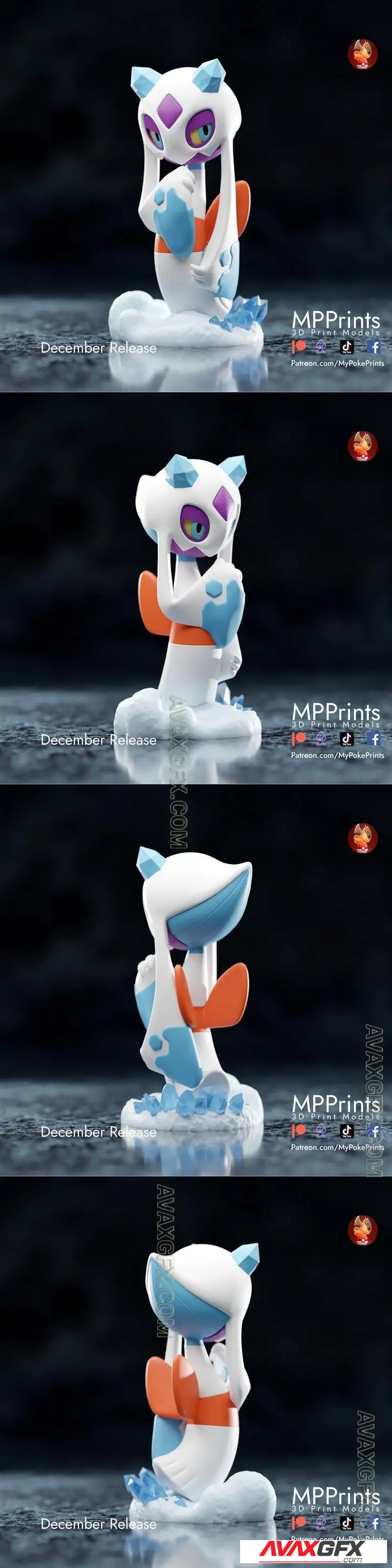 Froslass - STL 3D Model