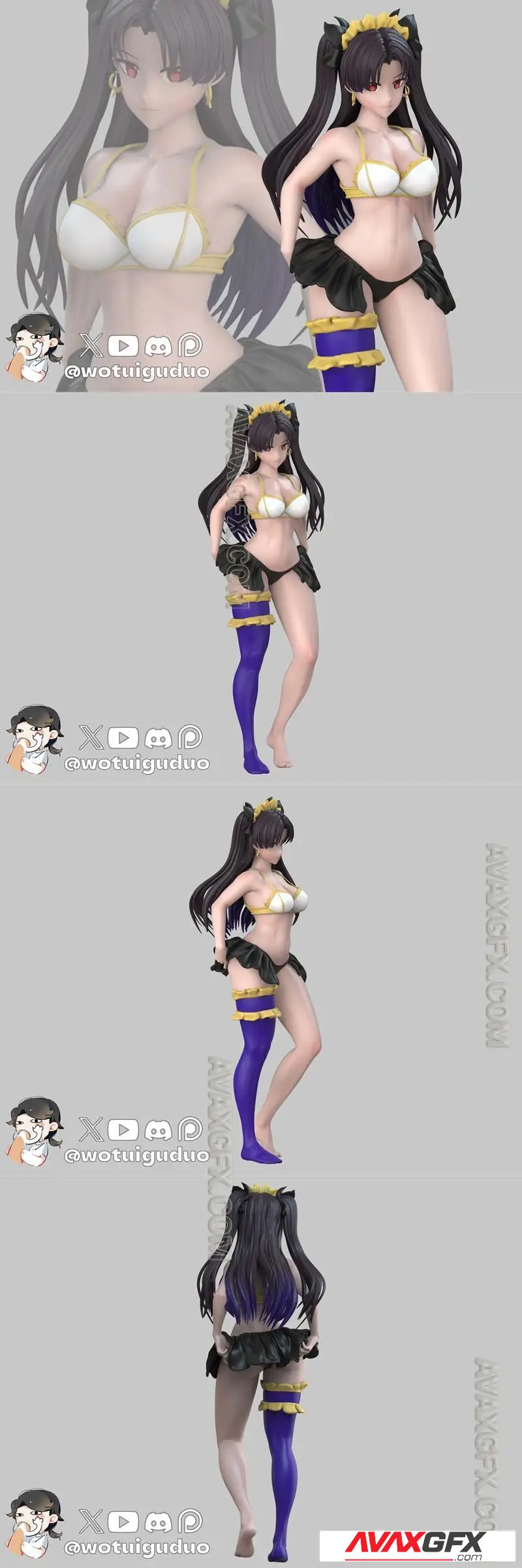 WotuiGuduo - Ishtar - STL 3D Model