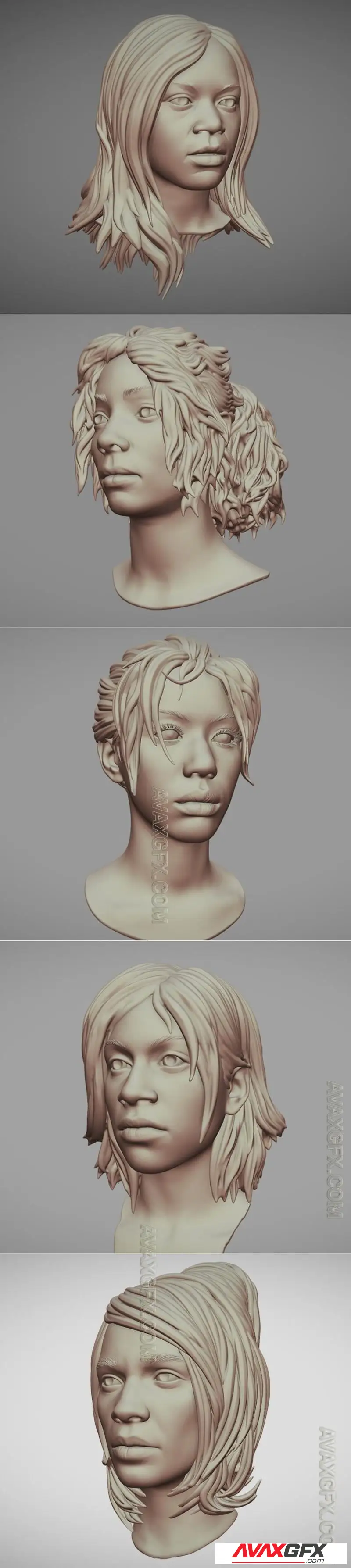 Queen Anna of Arendelle - STL 3D Model