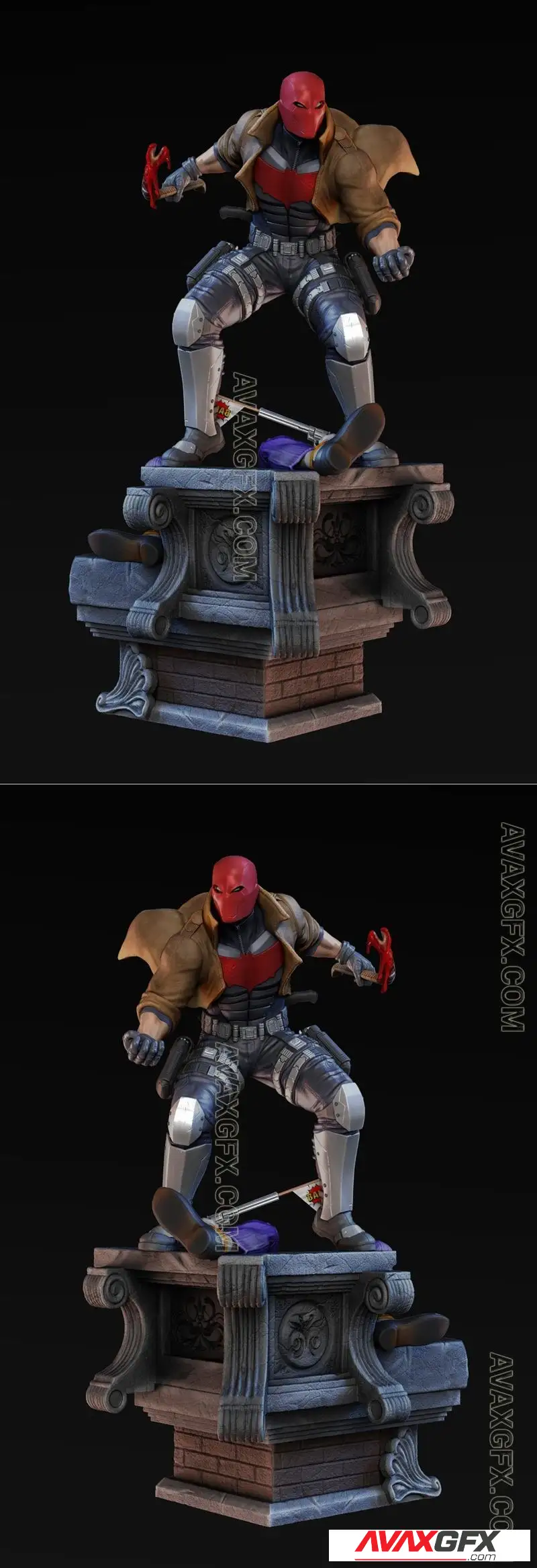 Red Hood - STL 3D Model