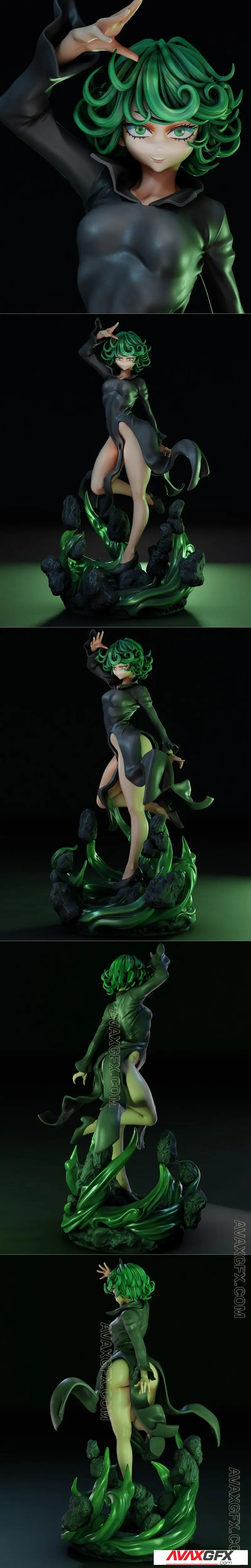 Gr8Tech - One Punch Man - Tatsumaki - STL 3D Model