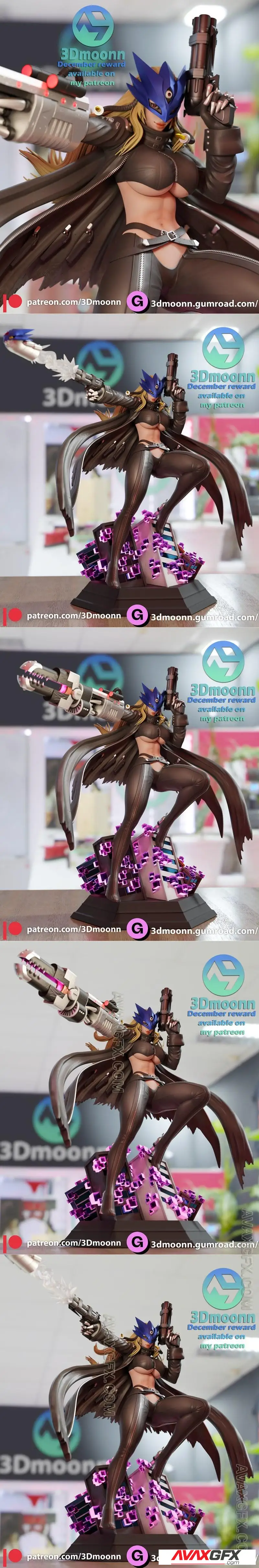 3Dmoonn - Beelstarmon Digimon - STL 3D Model