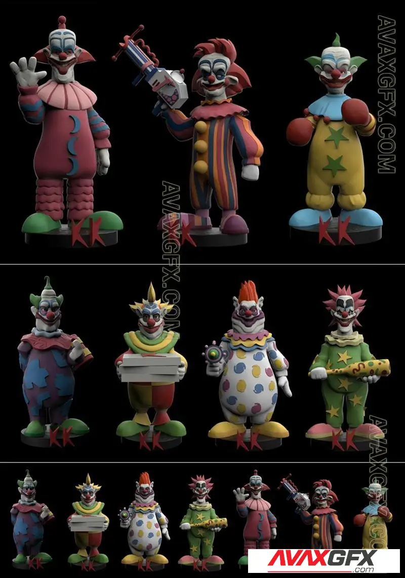 Daemonettes - STL 3D Model