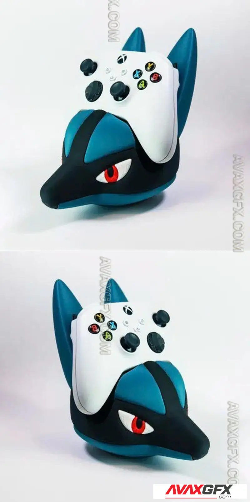 Lucario Joystick Holder - STL 3D Model