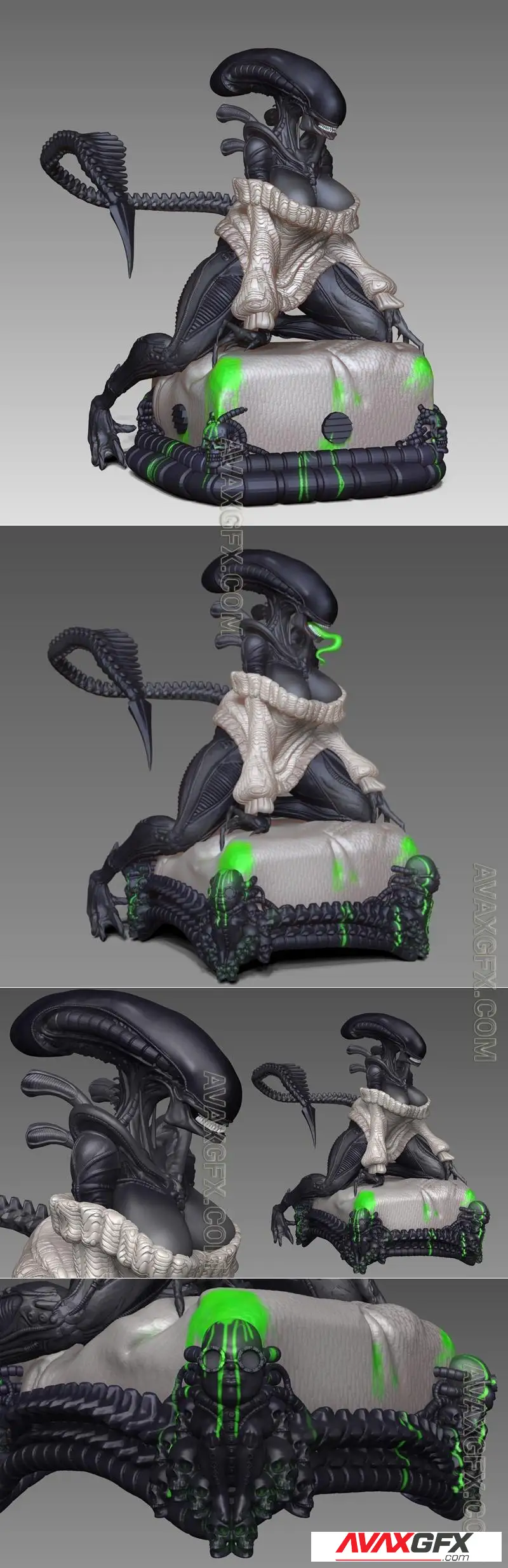 Xenomorph Sexy - STL 3D Model