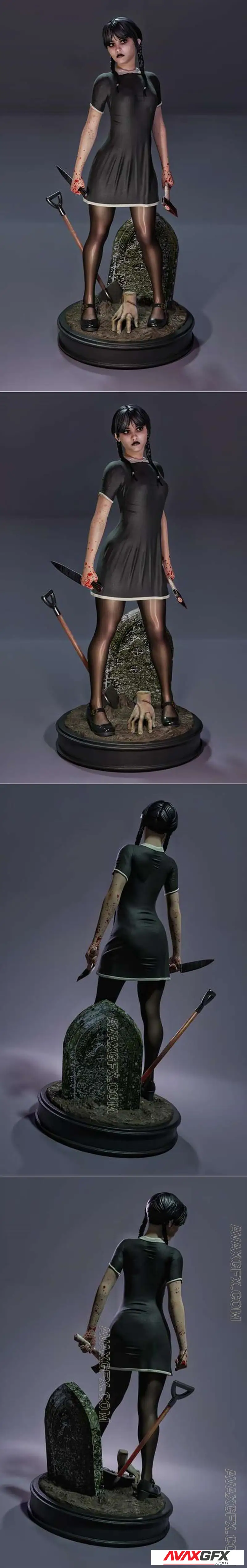 MCM3D - Wednesday - STL 3D Model