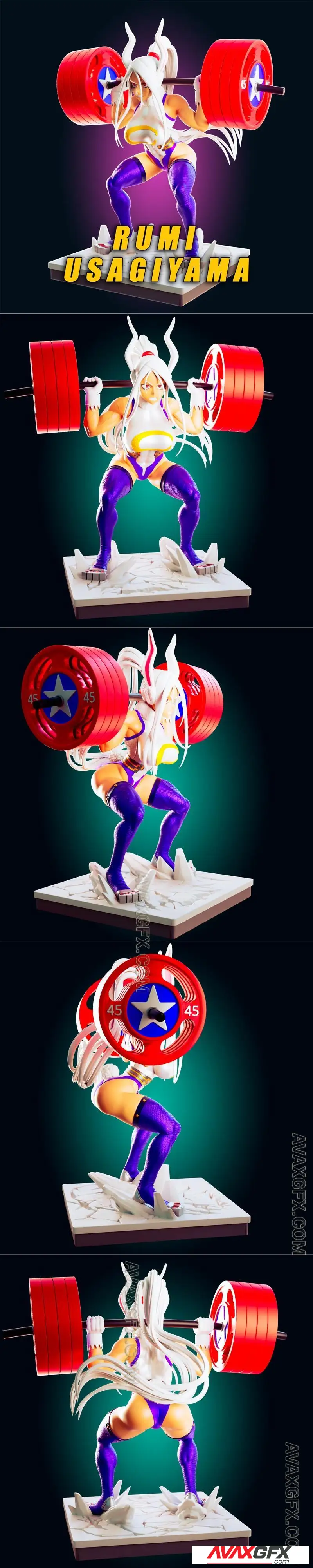 Officer Rhu - Rumi - STL 3D Model